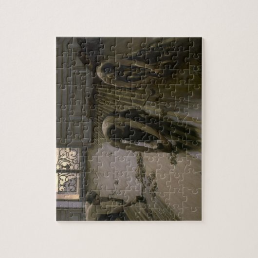 The Floor Scrapers by Gustave Caillebotte Legpuzzel (Verticaal)