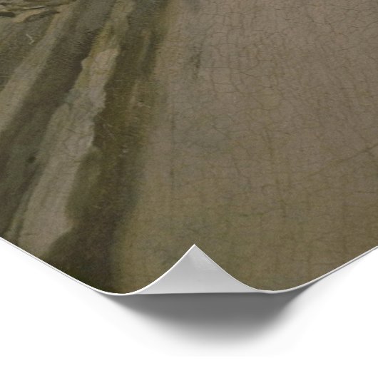 The Floor Scrapers by Gustave Caillebotte Poster (Hoek)