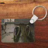 The Floor Scrapers by Gustave Caillebotte Sleutelhanger (Voorkant)