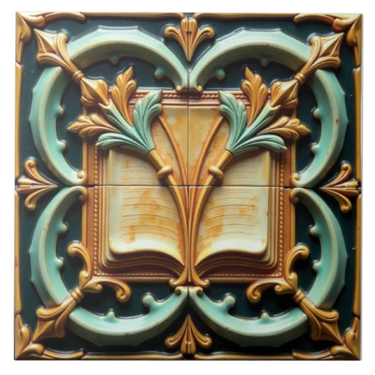 The Floral Codex Tegeltje (Voorkant)