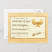 The Florence Nightingale Pledge Briefkaart (Voorkant / Achterkant)