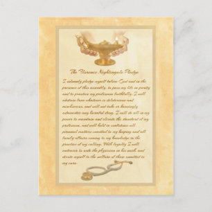 The Florence Nightingale Pledge Briefkaart