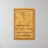 The Florence Nightingale Pledge Canvas Afdruk (Voorkant)