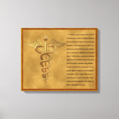 The Florence Nightingale Pledge Canvas Afdruk (Voorkant)