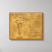 The Florence Nightingale Pledge Canvas Afdruk (Voorkant)