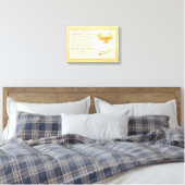 The Florence Nightingale Pledge Canvas Afdruk (Insitu (Slaapkamer))
