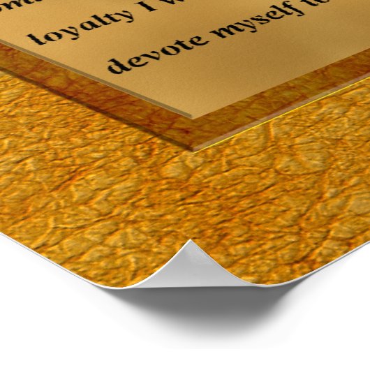 The Florence Nightingale Pledge Poster (Hoek)