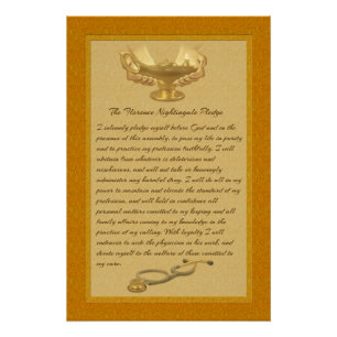 The Florence Nightingale Pledge Poster