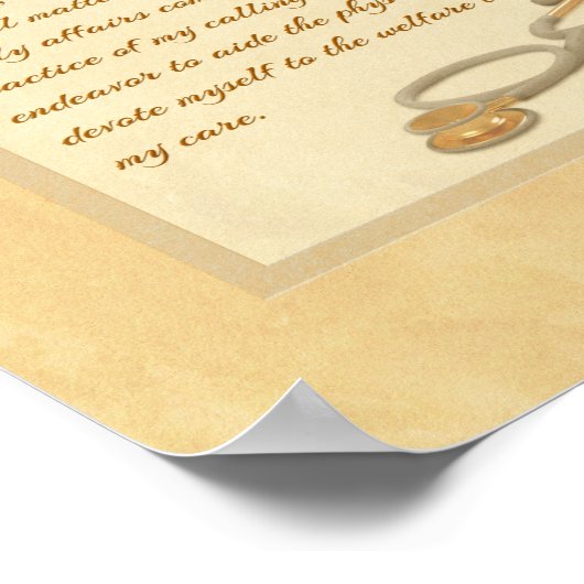 The Florence Nightingale Pledge Poster (Hoek)