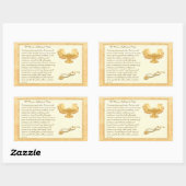 The Florence Nightingale Pledge Rechthoekige Sticker (Vel)