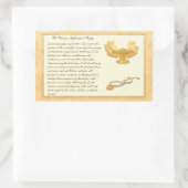 The Florence Nightingale Pledge Rechthoekige Sticker (Tas)