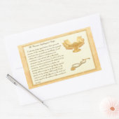 The Florence Nightingale Pledge Rechthoekige Sticker (Envelop)