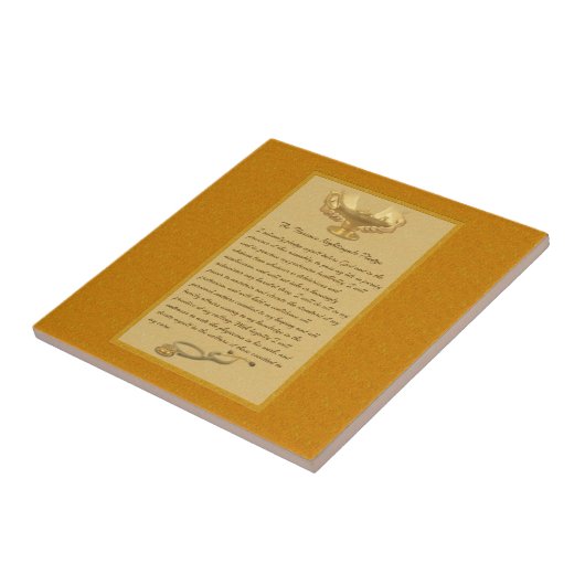 The Florence Nightingale Pledge Tegeltje (Zijkant)