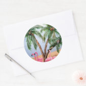 "The Florida Flamingos" Sticker (Envelop)