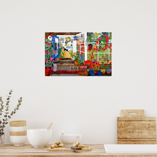 The Florist's Shop Poster (Keuken)