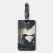 The Flow Bagagelabel (Achterkant verticaal)