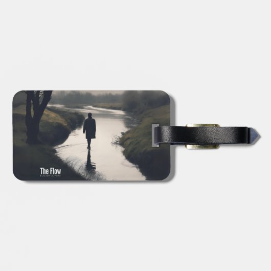 The Flow Bagagelabel (Achterkant horizontaal)