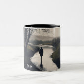 The Flow Tweekleurige Koffiemok (Center)