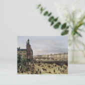 The Flower Market, 1832 Briefkaart (Staand voorkant)