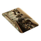 The Flower Market, Cannes France, 1915  Magneet (Rechterzijde)