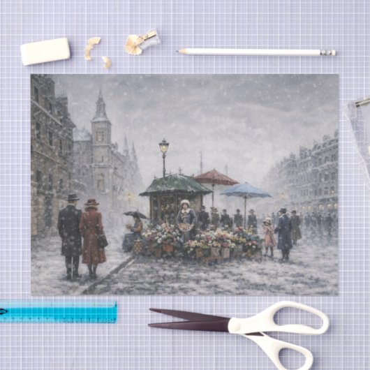 The Flower Market Tissuepapier (Craft)