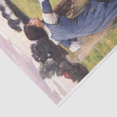 The Flower Picker, door John William Waterhouse Tissuepapier (Detail)