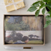 The Flower Picker, door John William Waterhouse Tissuepapier (Geschenk)