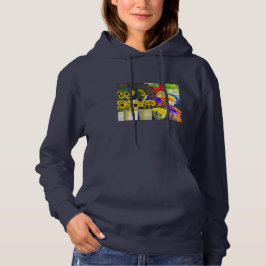'The Flower Stand' Dames Hoodie