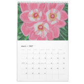 The Flower Year Calendar Kalender (Mar 2027)