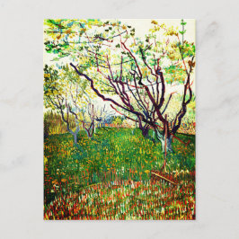 The Flowering Orchard (1888) door Vincent Van Gogh Briefkaart