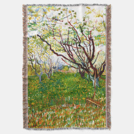 The Flowering Orchard (1888) door Vincent Van Gogh Deken