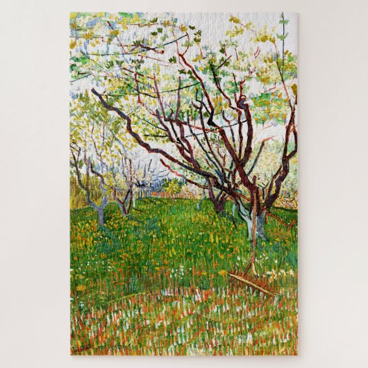 The Flowering Orchard (1888) Vincent Van Gogh Legpuzzel (Verticaal)