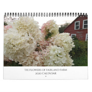The Flowers of Fairland Boerderij, Vermont 2020 Kalender
