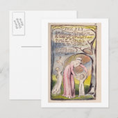 "The Fly", bord 37 uit "Sangen of Innocence and o Briefkaart (Voorkant / Achterkant)