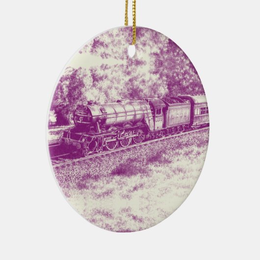 The Flying Scotsman - Keramisch Ornament (Rechts)