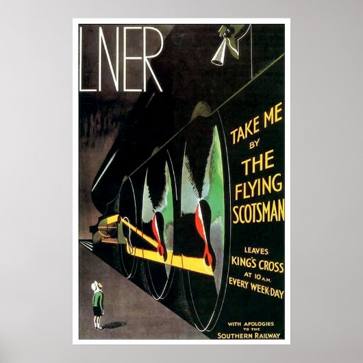 The Flying Scotsman - Large Poster (Voorkant)
