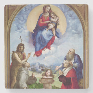 The Foligno Madonna, c.1511-12 Stenen Onderzetter