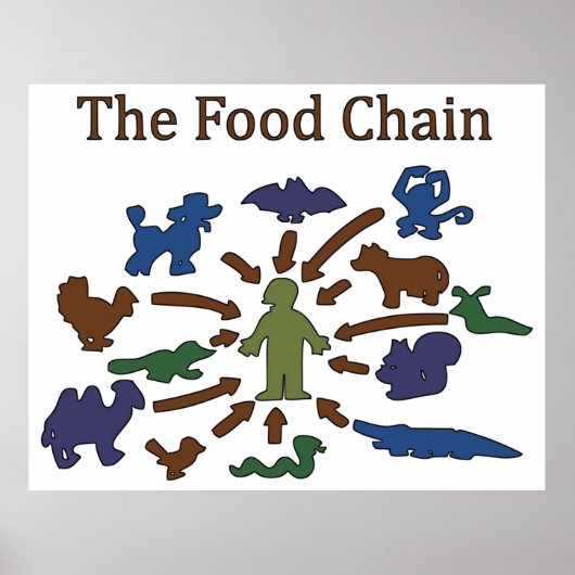 The Food Chain Poster (Voorkant)