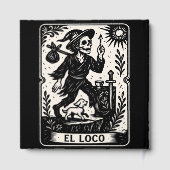 The Fool Tarot Card Art Print Gastenboek (Achterkant)