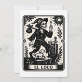 The Fool Tarot Card Art Print Kaart (Achterkant)