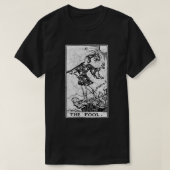 The Fool Tarot Card - Major Arcana - fortuin telli T-shirt (Design voorkant)