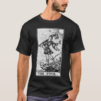 The Fool Tarot Card - Major Arcana - fortuin telli T-shirt