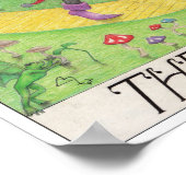 The Fool tarot card Poster (Hoek)