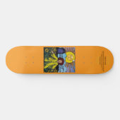 "The Fool" Tarot Kaart Skateboard Deck (Horizontaal)