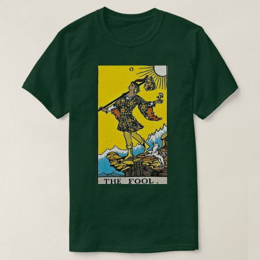 The Fool Tarot T-shirt (Design voorkant)