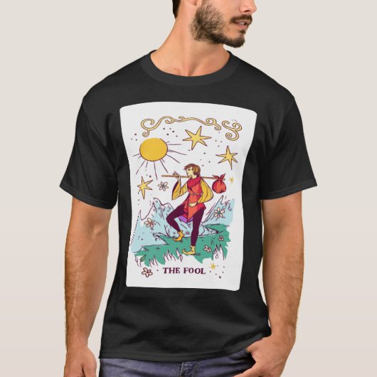 The Fool Tarot T-shirt (Voorkant)