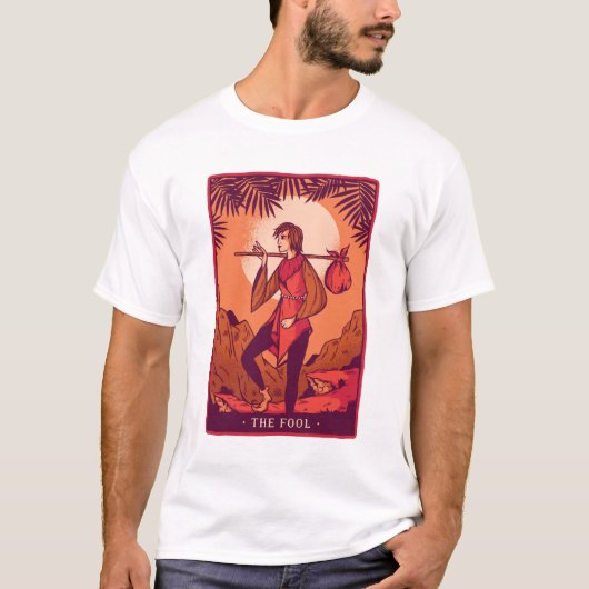The Fool Tarot T-shirt (Voorkant)