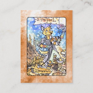 The Fool Tarot Visitekaartje