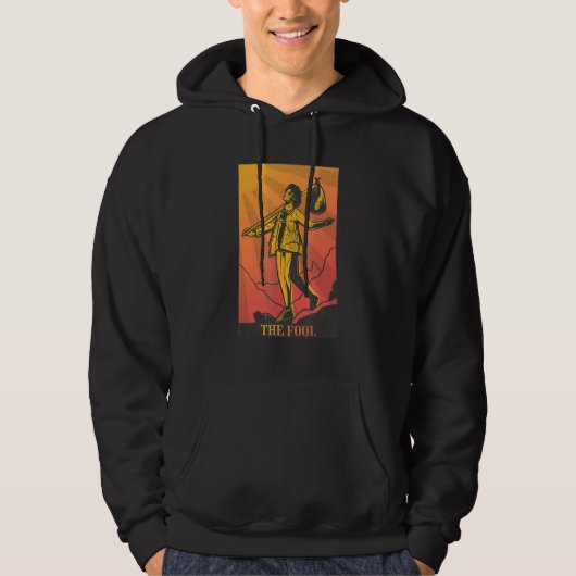 The Fool Vagabond Tarot Hoodie (Voorkant)