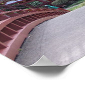 The Footbridge - Byodo-In Temple Poster (Hoek)
